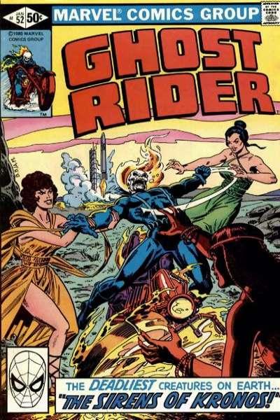 Ghost Rider (1973 series) #52, Fine- (Stock photo)