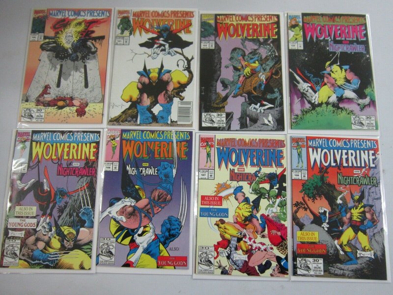 Marvel Comics Presents Wolverine lot (1990) -From #52-99  35 different VF 8.0 