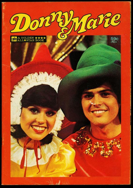 Donny and Marie #6424 1977- Photo cover- VG