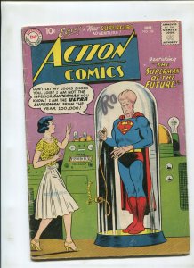 ACTION COMICS #256 (5.0)  THE SUPERMAN OF THE FUTURE! 1959
