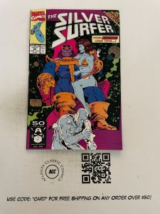 Silver Surfer # 56 VF/NM Marvel Comic Book Thanos Avengers Hulk Thor XMen 8 J221