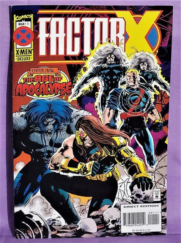 Marvel X-MEN AGE OF APOCALYPSE 4-Pack Astonishing Amazing (Marvel, 1995)!