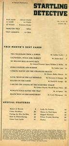 Startling Detective March 1953-True Crime Magazine-Two Telegrams From a Corpse 