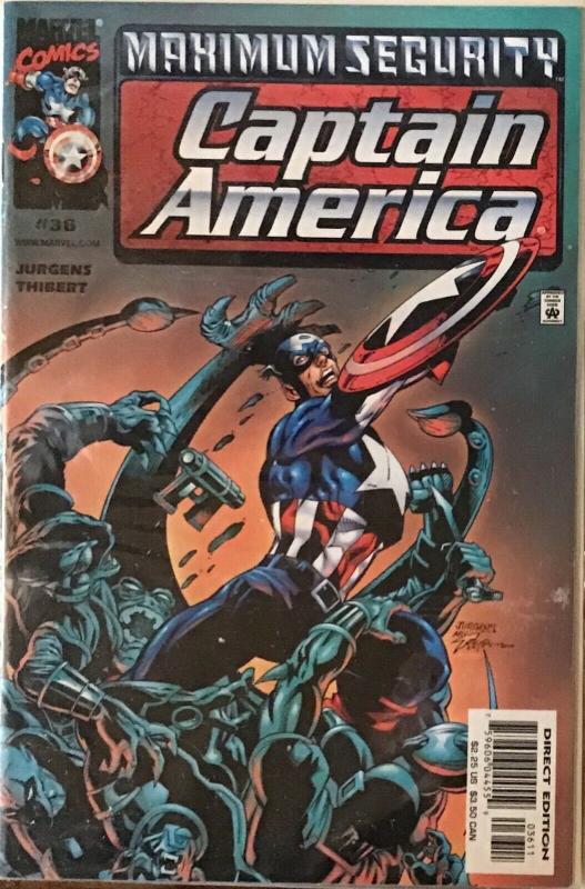 CAPTAIN AMERICA VOLUME 3 1998 MARVEL #30 34-40 NM CONDITION 8 BOOK LOT