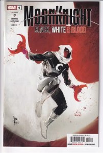 MOON KNIGHT BLACK WHITE BLOOD (2022 MARVEL) #4 CVR A ROD REIS