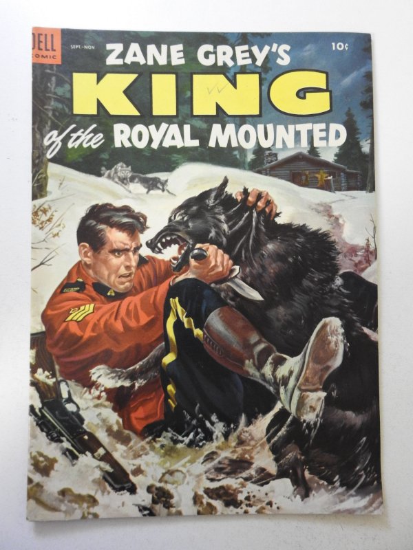 Zane Grey's KING of the Royal Mounted #13 (1953) FN+ Condition! pencil fc