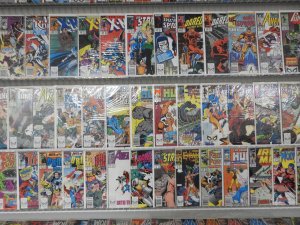 Huge Lot 130+ Comics W/ Iron Man, Daredevil, Wolverine+ Avg VF+ Condition!!