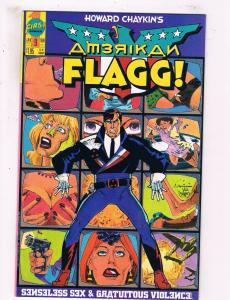American Flagg #9 VF First Comics Comic Book 1989 DE25