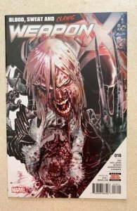 Weapon X #16 (2018) Greg Pak Story Roland Boschi Art Eric Canete Wolverine Cover