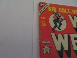 Atlas Wild Western #39 (1954) Kid Colt Comic Book GD 2.0