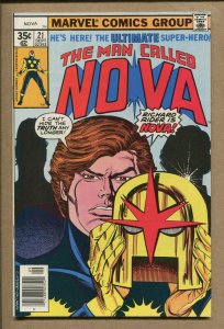 Nova #21 - Nova Revealed - 1978 (Grade 7.0) WH