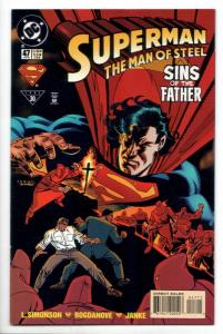 Superman The Man of Steel #47 (DC, 1995) NM