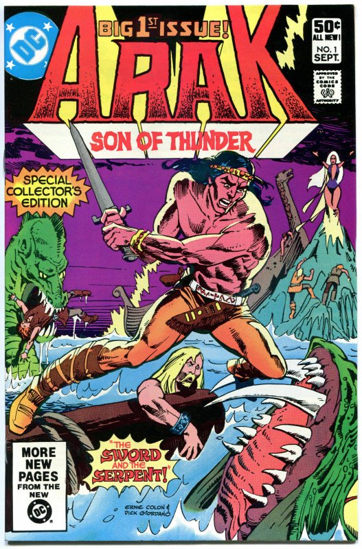 ARAK Son of THUNDER #1 2 3 4 5 6 7-50 + Annual #1, VF/NM, 1981, DC, Roy Thomas