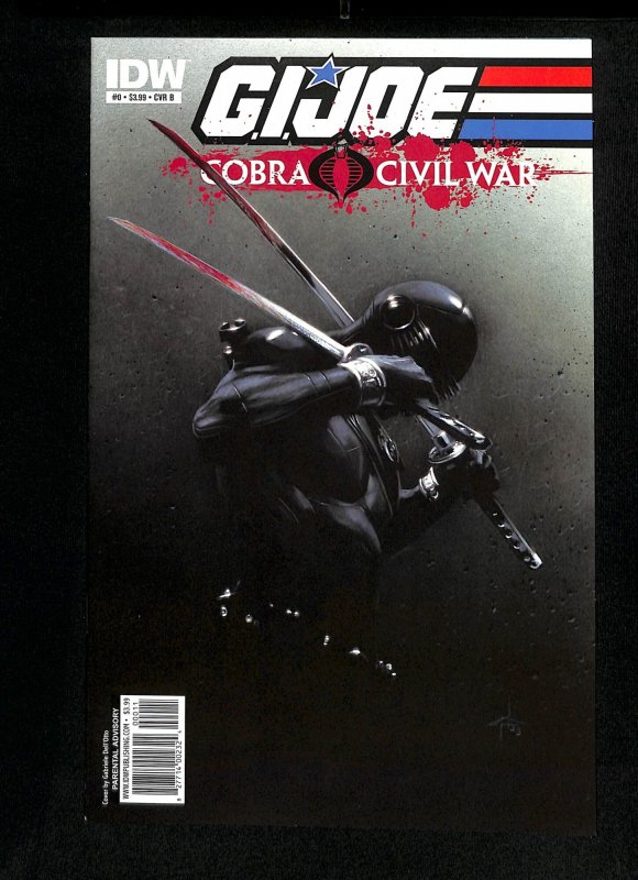 G.I. Joe: Cobra Civil War #0 Gabriele Dell'Otto Variant