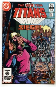 NEW TEEN TITANS #35--1st cameo appearance of Vigilante--comic book