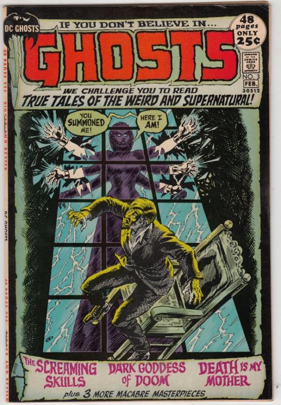 Ghosts #3 (Feb-72) VF/NM High-Grade 
