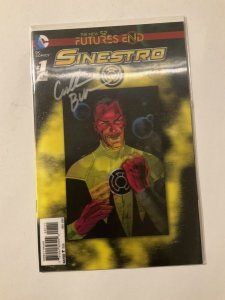 Sinestro 1 Near Mint Nm Signed Bunn Dc Comics