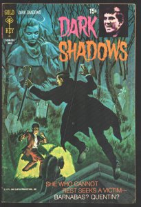 Dark Shadows #9  1971 - Gold Key  -VG - Comic Book