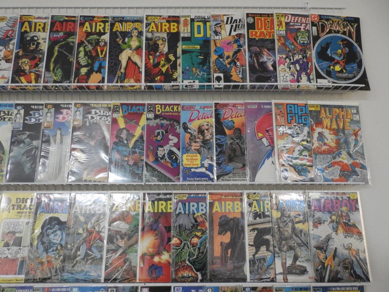 Huge Lot 130+ Comics W/ Batman, Aquaman, Airboy+ Avg VF+ Condition!