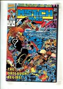 5PC MYS-TECH WARS #1 LOT (9.0) 1993