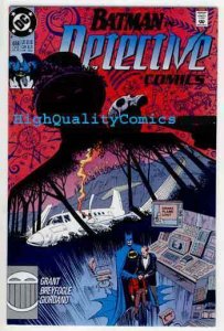 DETECTIVE #618, NM+, Batman, Alan Grant, 1990, Gotham City, more DC in store