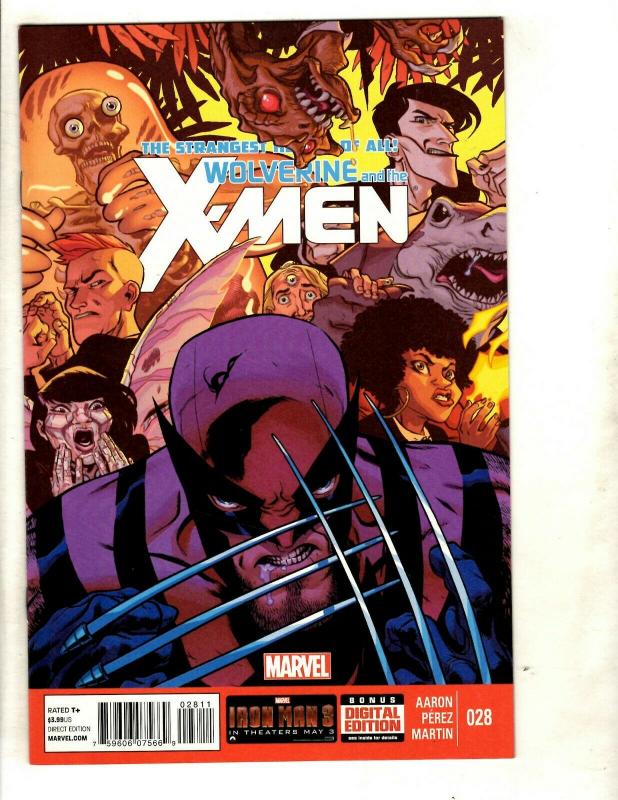 10 Wolverine and the X-Men Marvel Comics # 25 26 27 28 29 30 31 32 33 34 CJ15 