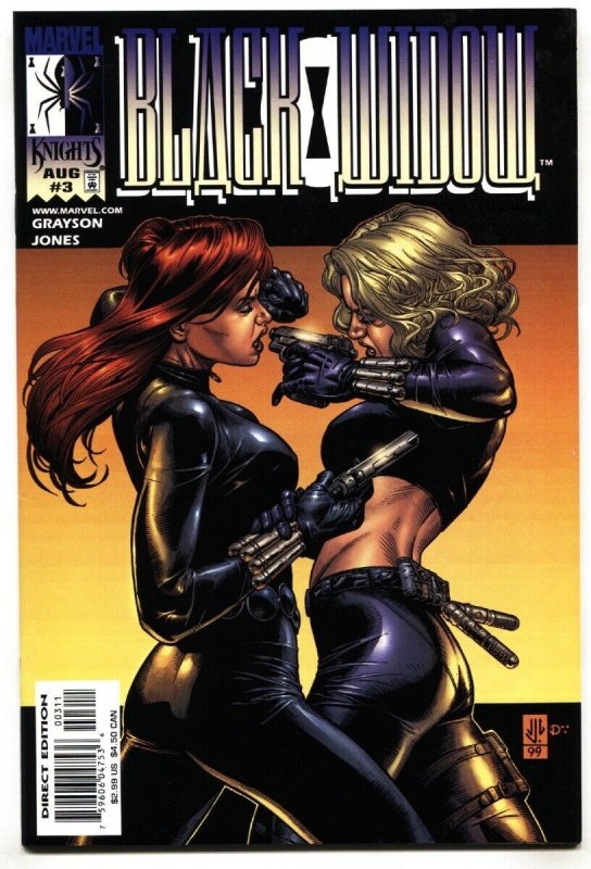 Black Widow #3 1999 Natasha Romanoff -Marvel comic book NM-