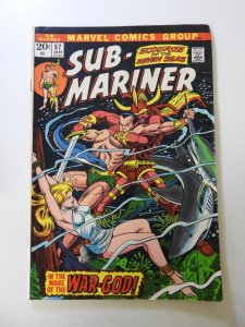Sub-Mariner #57 (1973) VG+ condition moisture damage