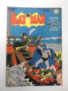 Batman #43 (1947) FN- Condition! 2 1/2 in tears bc