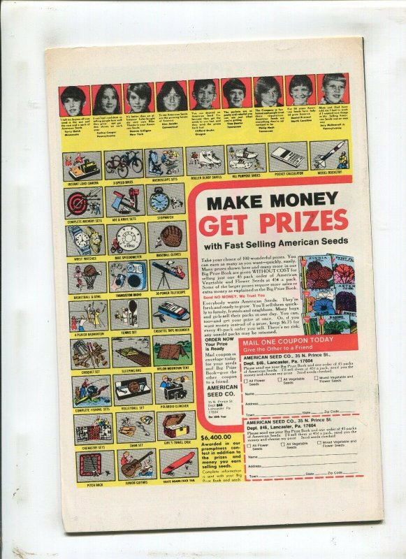 MACHINE MAN #1 - THE LIVING ROBOT! - (9.2) 1978 