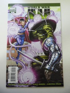 World War Hulk #4 Variant Edition NM Condition