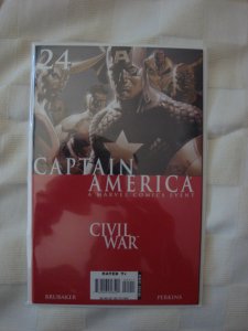 Captain America (Vol. 5) #24 Civil War Ed Brubaker Story