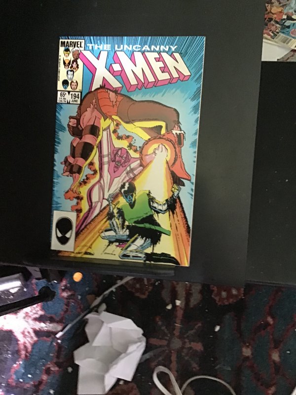 Uncanny X-Men #194 juggernaut! High-grade! NM- Wow! Ton X-Men Justin!