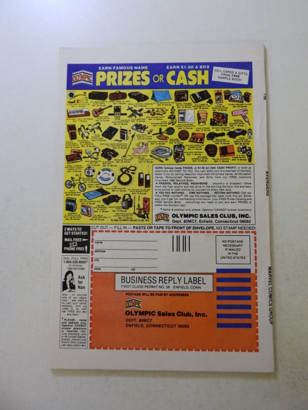 The Avengers #200 (1980) VF condition