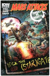 MARS ATTACKS Zombies vs Robots #1, 2013, IDW, Aliens, Ray guns, more MA in store