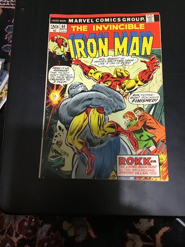 Iron Man #64 (1973) 1st Rokk! High-Grade! VF/NM Wow!