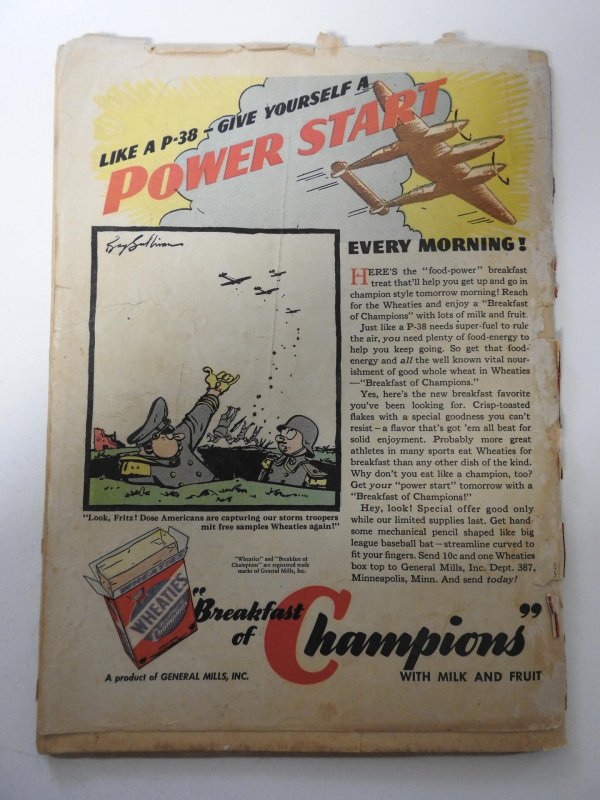 Mutt & Jeff #11 (1943) PR Condition book-length spine split, 3 in tear bc