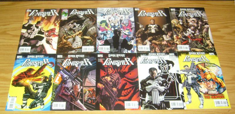 Punisher #1-21 VF/NM complete series + dark wolverine 88 89 + dark reign +annual