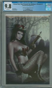 Grimm Fairy Tales Presents Van Helsing vs. Dracula #2 CGC 9.8! Action Figure Var