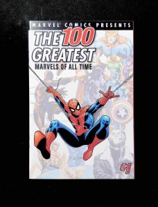 100 Graetest Marvels  of All Time #1  MARVEL Comics 2001 VF/NM  Variant Cover