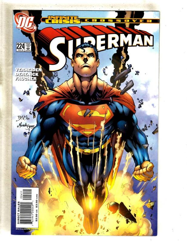 12 Comics Secret 1 Force 1 Steel 3 16 Action 685 Superman 72 75 223 224 225 MF18 