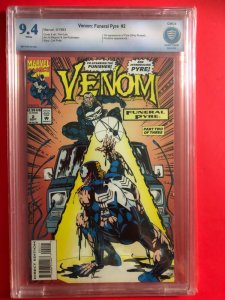 VENOM: FUNERAL PYRE #2 CBCS 9.4 WHITE 9/1993