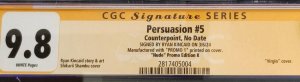 Persuasion 5 Shikarii Shambu PROMO FULL Virgin Cover  RARE  1 of 1 CGC 9.8 SS