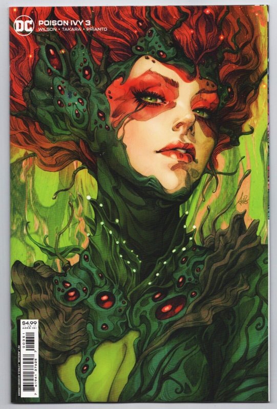 Poison Ivy #3 Cvr C Stanley Artgerm Lau Card Stock Variant (DC, 2022) NM 