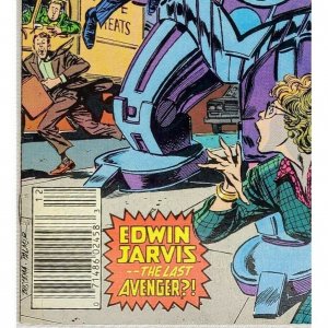 Avengers 298 Marvel 1988 3.5 VG- Inferno Cross over Edwin Jarvis Captain America