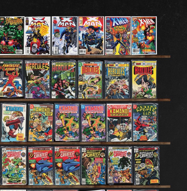 Huge Lot 160+ Comics with Marvel'S Greatest Comics, The Flash & More!