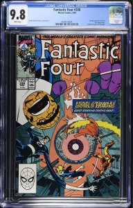 Fantastic Four #338 (3/90) Graded CGC 9.8