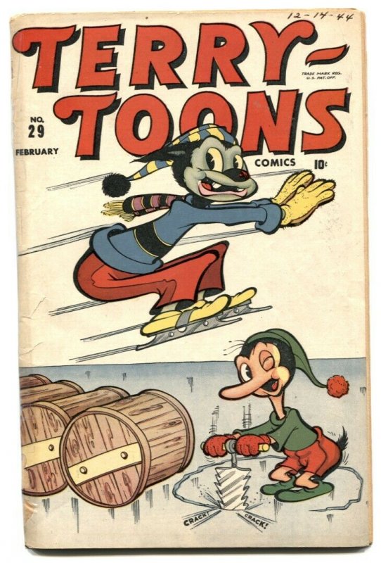 Terry-Toons #29 1945- Timely Funny Animals- Golden Age G-