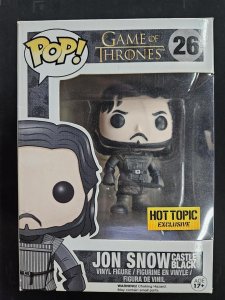 Funko Pop! Jon Snow #26, Game of Thrones, Hot Topic Excl.