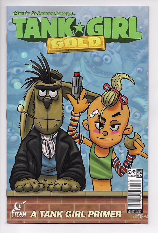 Tank Girl Gold #4 - Cover C (Titan, 2017) - New/Unread (NM)